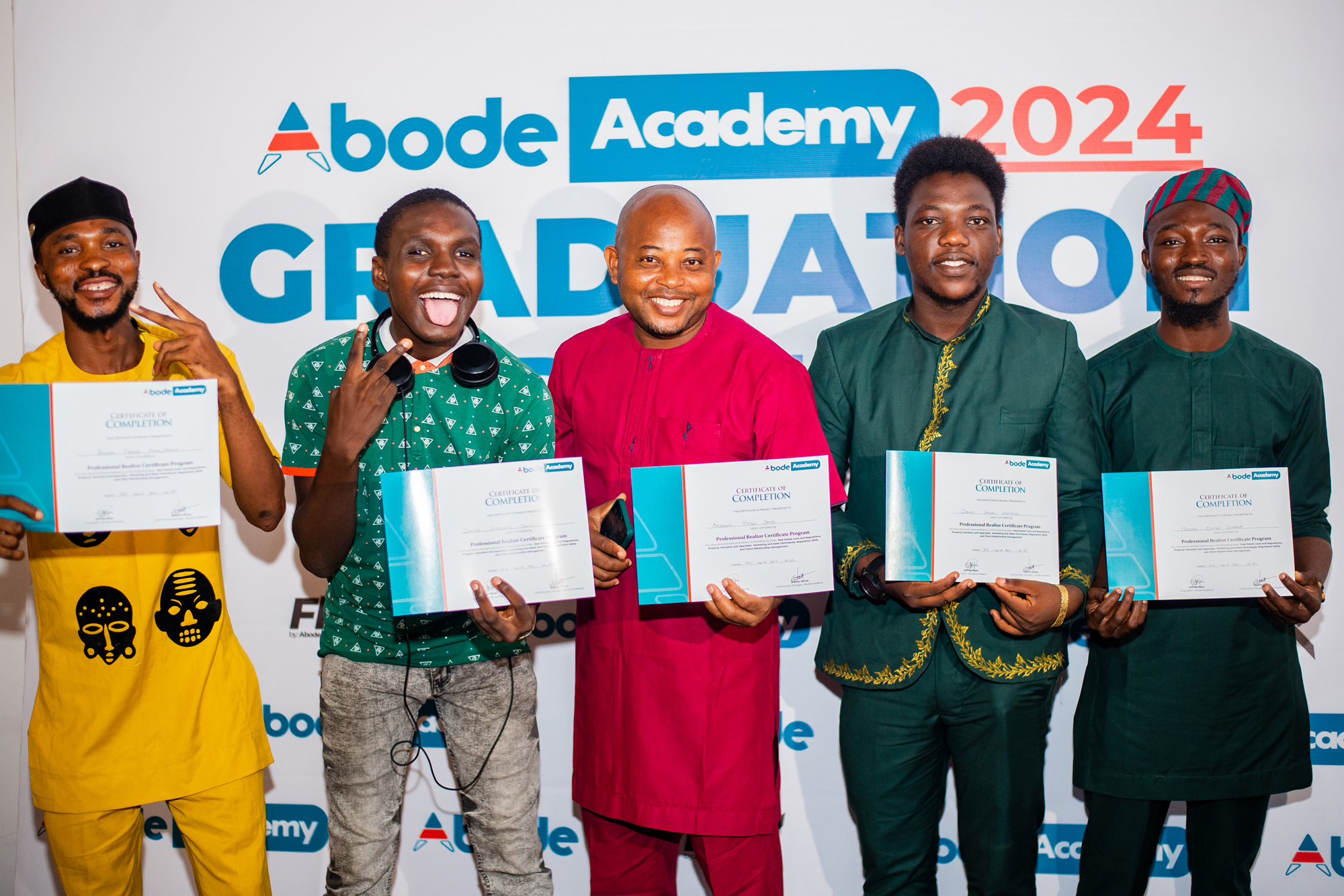 Abode Academy Graduation